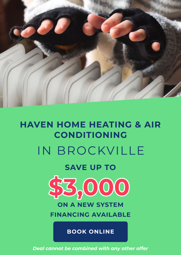 HVAC Services in Brockville: Save up to $3000 on a new system