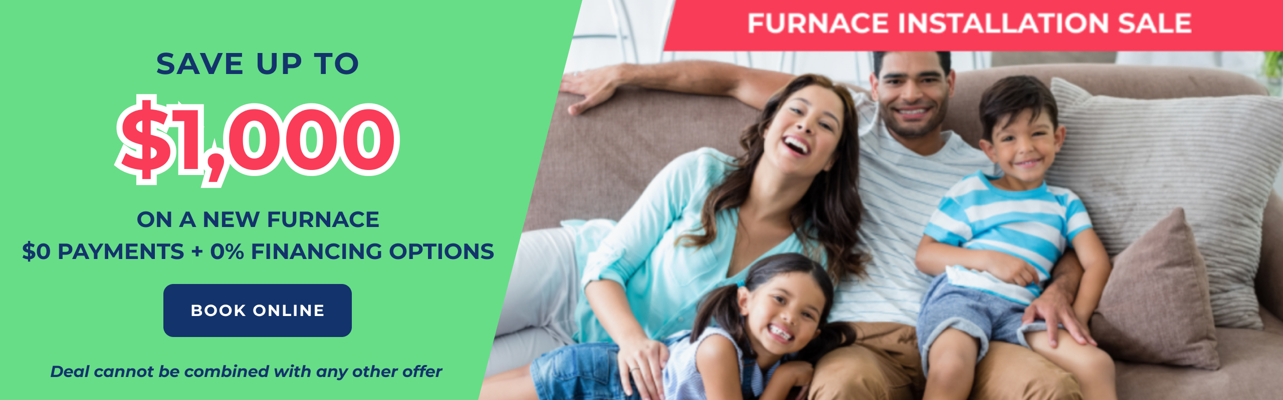 Home Heating Services in Kingston: Save up to $1000 on a new furnace
