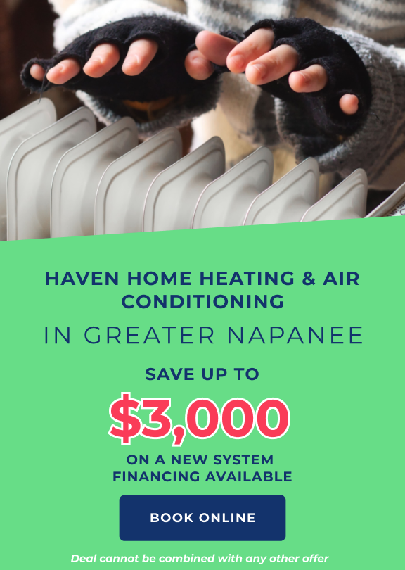 HVAC Services in Greater Napanee: Save up to $3000 on a new system