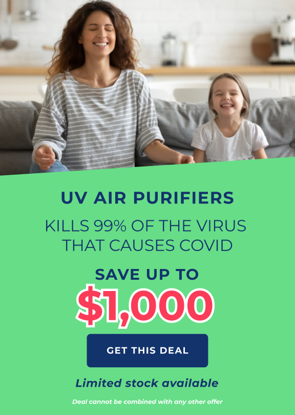 UV Air Purifier Kingston: Save up to $1000