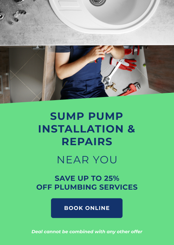 Sump Pump Services in Kingston: Save up to 25% on plumbing services